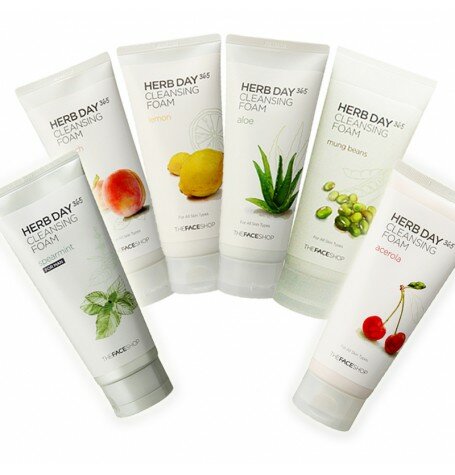 The Face Shop - Herb Day 365 Cleansing Foam The Face Shop - Herb Day 365 Cleansing Foam