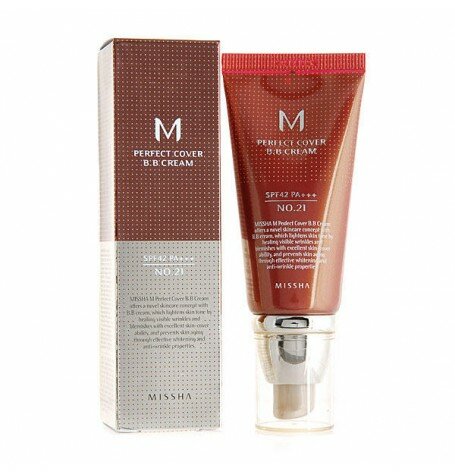 Missha - M Perfect Cover BB Cream SPF 42 PA+++ Missha - M Perfect Cover BB Cream SPF 42 PA+++