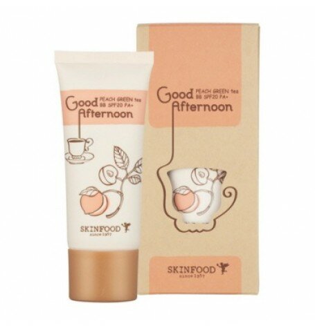 Skin Food – Good Afternoon BB Cream Peach Green Tea SPF20 PA+ Skin Food – Good Afternoon BB Cream Peach Green Tea SPF20 PA+