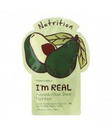 Tony Moly - I'm Real Avocado Mask Sheet - Nutrition  Tony Moly - I'm Real Avocado Mask Sheet - Nutrition