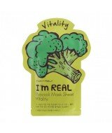 Tony Moly - I'm Real Broccoli Mask Sheet - Vitality  Tony Moly - I'm Real Broccoli Mask Sheet - Vitality